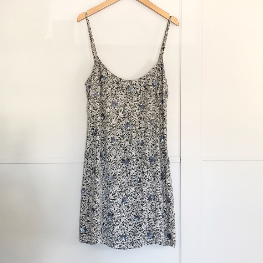 Vintage Sparkly French Connection Sequin Dress XS